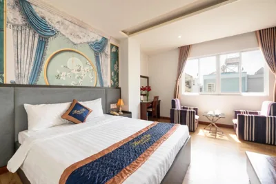 Deluxe-Doppelzimmer — Thien Phu Logia Hotel